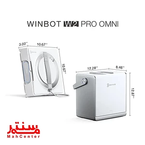 ابعاد ربات شیشه پاک کن اکووکس مدل رباتیک WINBOT W2 PRO